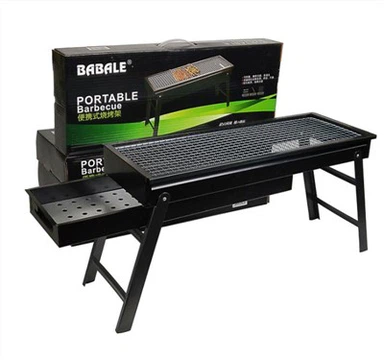 Grill węglowy ze stali nierdzewnej