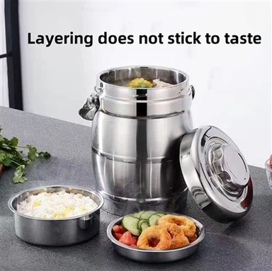 Pudełko śniadaniowe o dużej pojemności